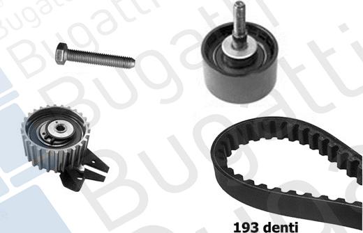 BUGATTI BKCD0018 - Timing Belt Set autospares.lv