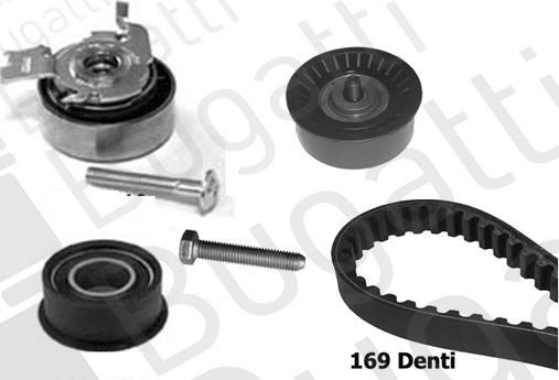 BUGATTI BKCD0028 - Timing Belt Set autospares.lv