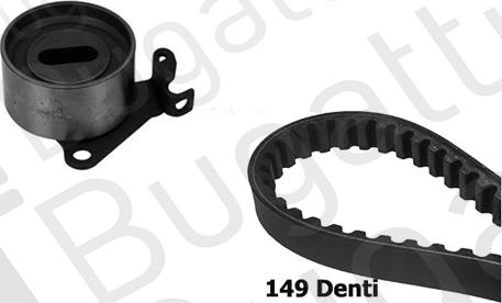 BUGATTI BKCD0167 - Timing Belt Set autospares.lv