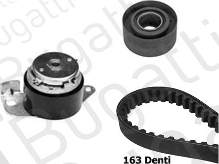 BUGATTI BKCD0398 - Timing Belt Set autospares.lv