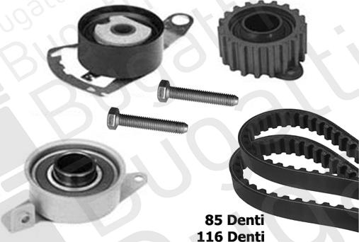 BUGATTI BKCD0362 - Timing Belt Set autospares.lv