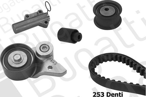 BUGATTI BKCD0313 - Timing Belt Set autospares.lv