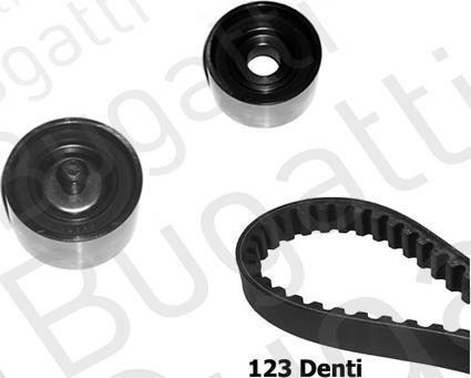 BUGATTI BKCD0333 - Timing Belt Set autospares.lv