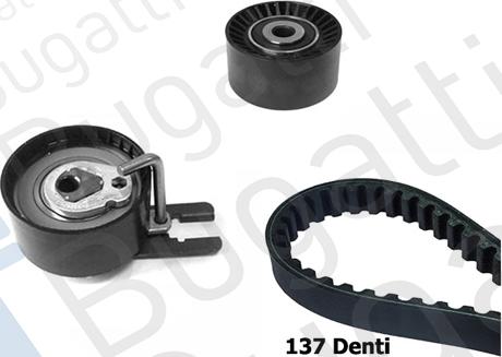 BUGATTI BKCD0324 - Timing Belt Set autospares.lv