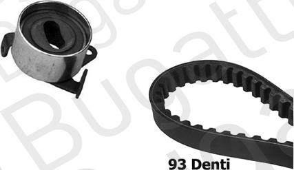 BUGATTI BKCD0261 - Timing Belt Set autospares.lv