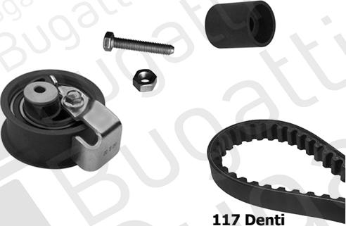 BUGATTI BKCD0769 - Timing Belt Set autospares.lv