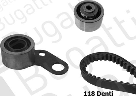 BUGATTI BKCD0760 - Timing Belt Set autospares.lv