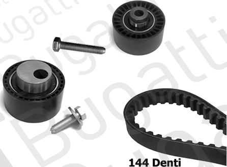 BUGATTI BKCD0785 - Timing Belt Set autospares.lv