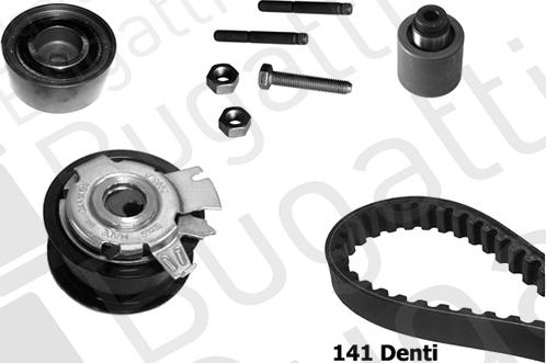 BUGATTI BKCD0732 - Timing Belt Set autospares.lv