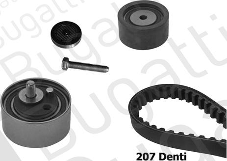 BUGATTI BKCD0771 - Timing Belt Set autospares.lv