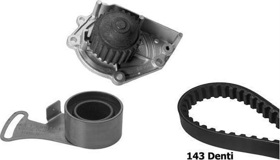 BUGATTI KBU5203A - Water Pump & Timing Belt Set autospares.lv