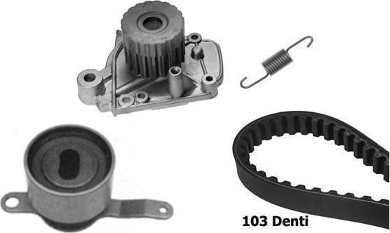 BUGATTI KBU10035A - Water Pump & Timing Belt Set autospares.lv