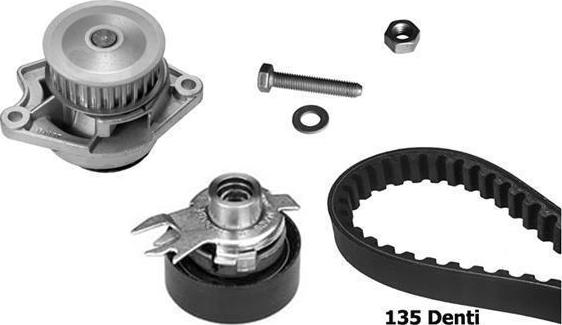 BUGATTI KBU8707A - Water Pump & Timing Belt Set autospares.lv