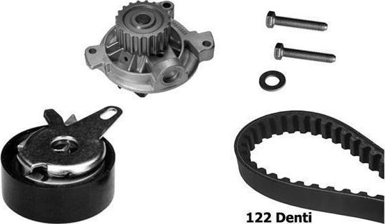 BUGATTI KBU8713C - Water Pump & Timing Belt Set autospares.lv