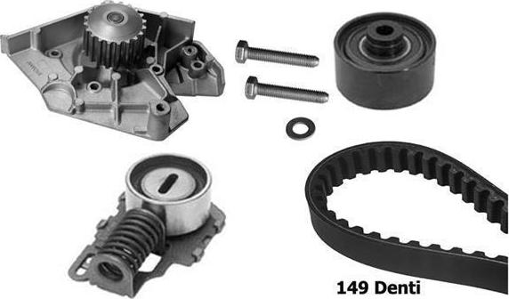 BUGATTI KBU7405A - Water Pump & Timing Belt Set autospares.lv