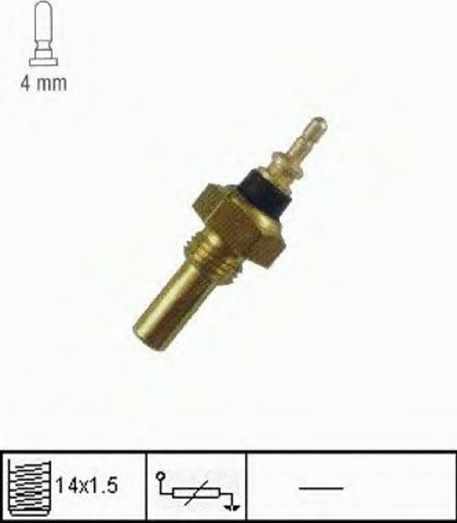 Bugiad BTS65195 - Sensor, coolant temperature autospares.lv