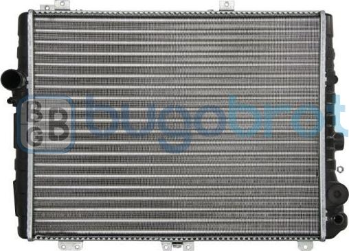 BUGOBROT 40-AI2038 - Radiator, engine cooling autospares.lv