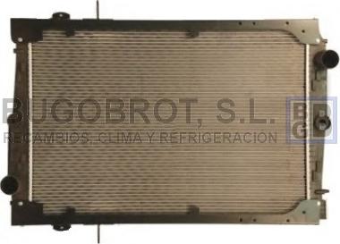 BUGOBROT 40-DF0003 - Radiator, engine cooling autospares.lv