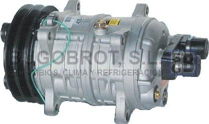 BUGOBROT 50-45017 - Compressor, air conditioning autospares.lv