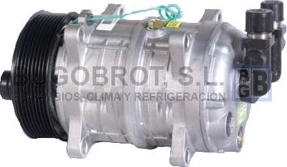 BUGOBROT 50-45125 - Compressor, air conditioning autospares.lv