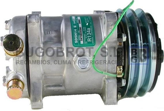 BUGOBROT 50-5407 - Compressor, air conditioning autospares.lv