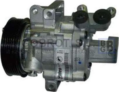 BUGOBROT 51-98907 - Compressor, air conditioning autospares.lv