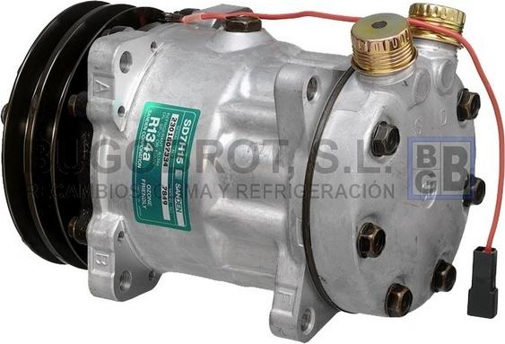 BUGOBROT 51-4643 - Compressor, air conditioning autospares.lv