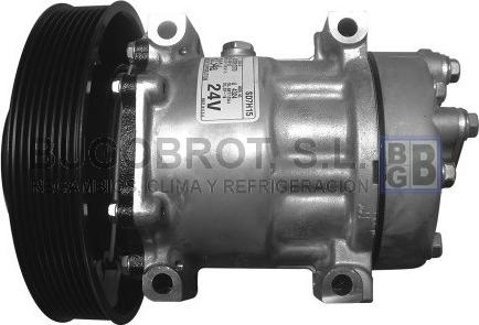 BUGOBROT 51-4324 - Compressor, air conditioning autospares.lv