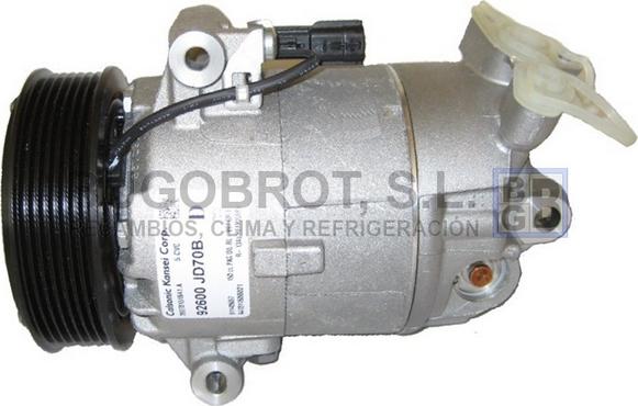 BUGOBROT 51-506041 - Compressor, air conditioning autospares.lv