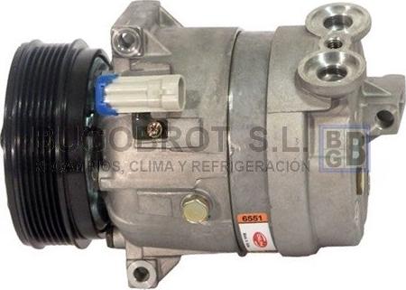 BUGOBROT 51-0963 - Compressor, air conditioning autospares.lv