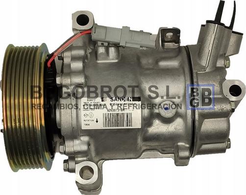 BUGOBROT 51-1964 - Compressor, air conditioning autospares.lv