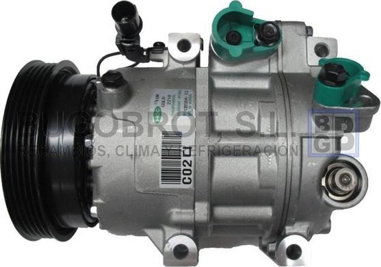 BUGOBROT 51-19049 - Compressor, air conditioning autospares.lv