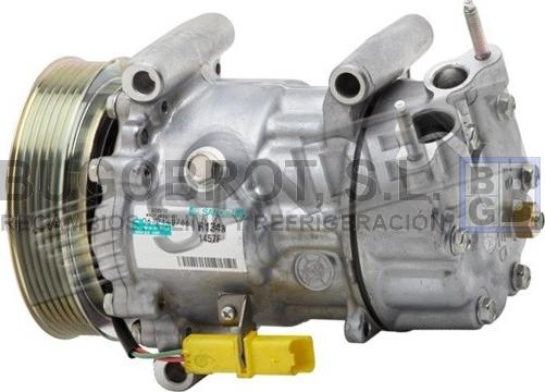 BUGOBROT 51-1929 - Compressor, air conditioning autospares.lv