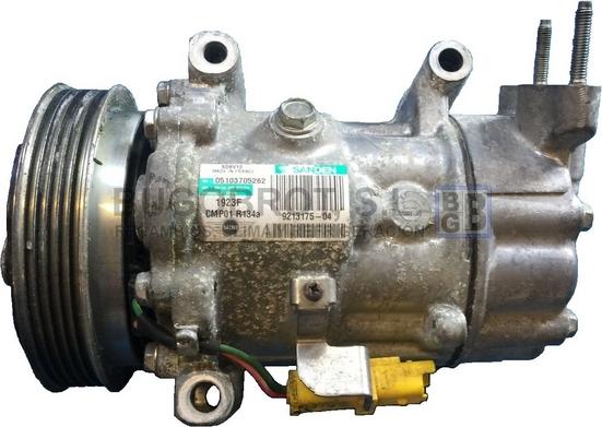 BUGOBROT 51-1923 - Compressor, air conditioning autospares.lv