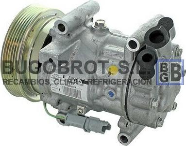 BUGOBROT 51-1970 - Compressor, air conditioning autospares.lv