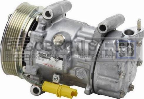 BUGOBROT 51-1450 - Compressor, air conditioning autospares.lv