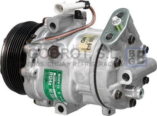 BUGOBROT 51-1414 - Compressor, air conditioning autospares.lv