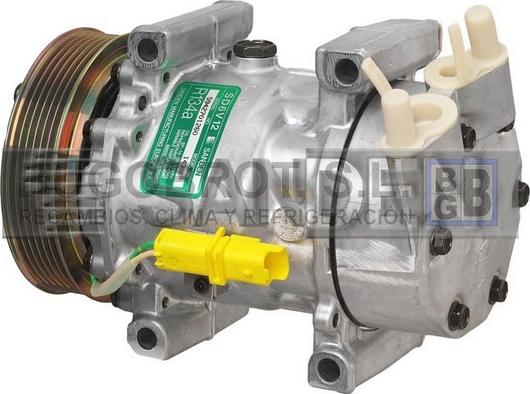 BUGOBROT 51-1438 - Compressor, air conditioning autospares.lv