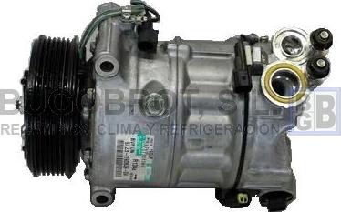 BUGOBROT 51-1656P - Compressor, air conditioning autospares.lv