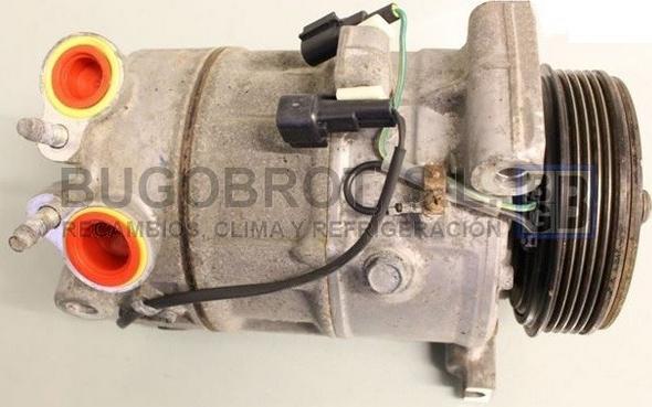 BUGOBROT 51-1650 - Compressor, air conditioning autospares.lv