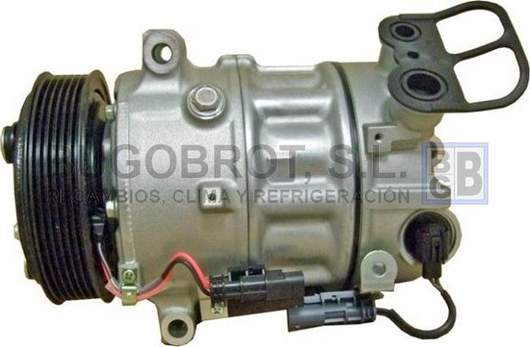 BUGOBROT 51-1664 - Compressor, air conditioning autospares.lv