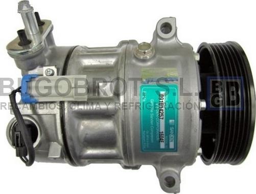 BUGOBROT 51-1604 - Compressor, air conditioning autospares.lv