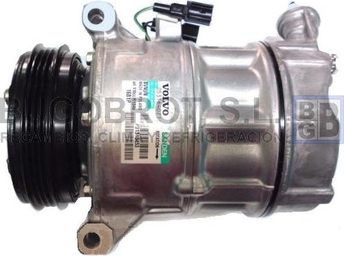 BUGOBROT 51-1681 - Compressor, air conditioning autospares.lv