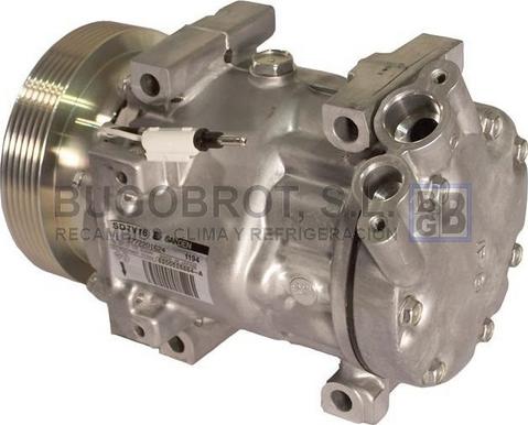 BUGOBROT 51-1023 - Compressor, air conditioning autospares.lv