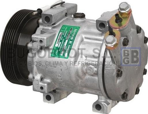 BUGOBROT 51-1149 - Compressor, air conditioning autospares.lv