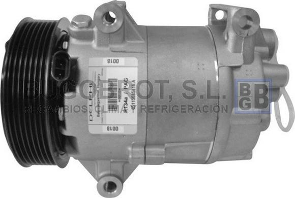 BUGOBROT 51-1140554 - Compressor, air conditioning autospares.lv