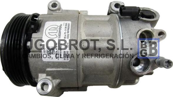 BUGOBROT 51-1141430 - Compressor, air conditioning autospares.lv