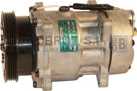 BUGOBROT 51-1143 - Compressor, air conditioning autospares.lv