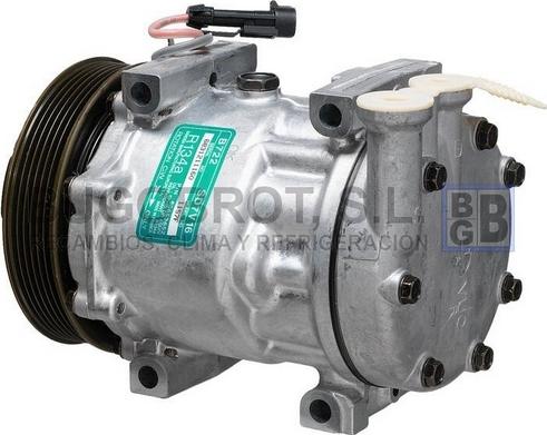 BUGOBROT 51-1157 - Compressor, air conditioning autospares.lv