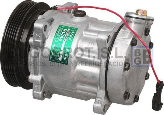 BUGOBROT 51-1111 - Compressor, air conditioning autospares.lv